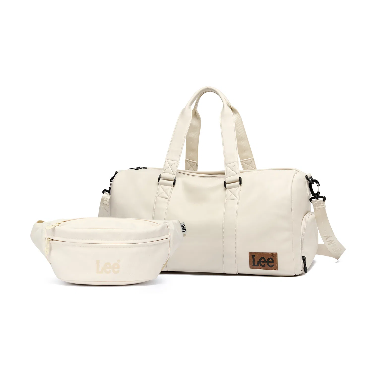 Lee Travel Bag PU Off-White