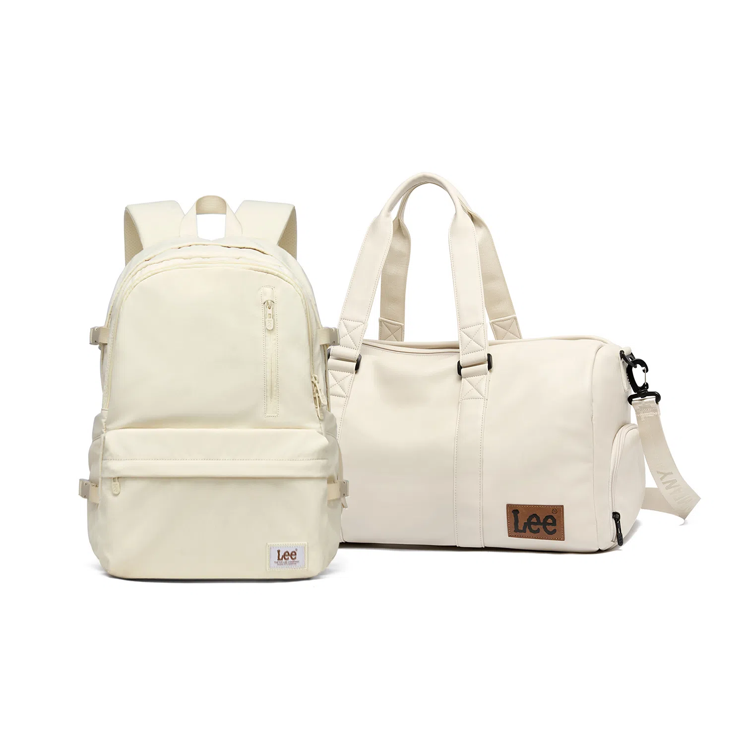 Lee Travel Bag PU Off-White