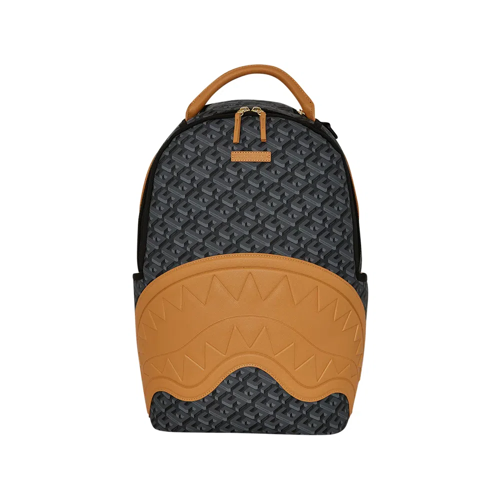 Sprayground Vintage PVC Backpack Deep Gray