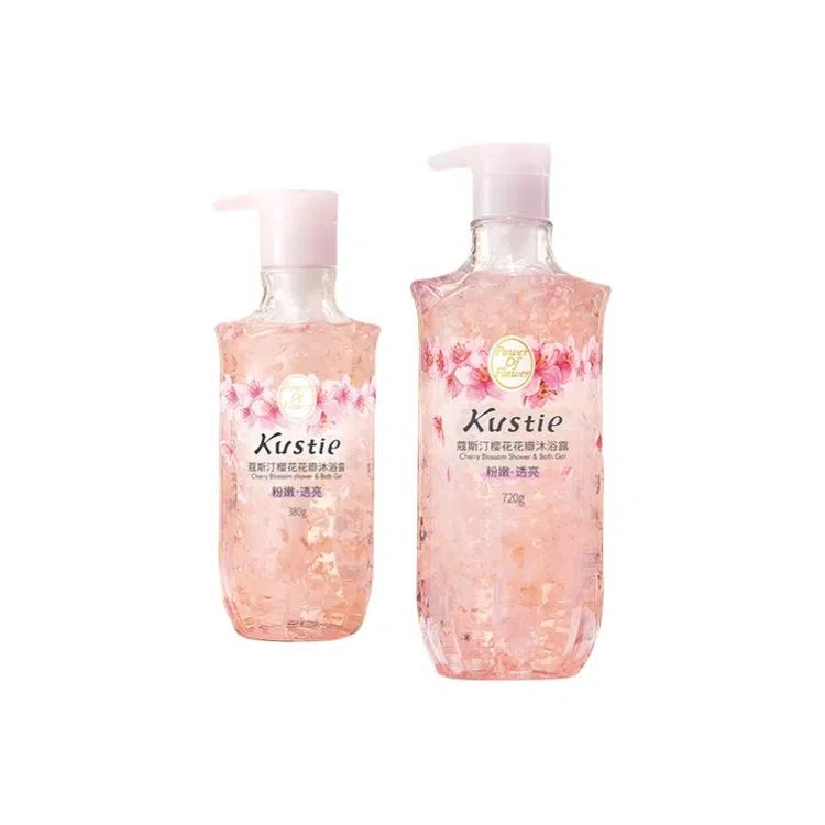蔻斯汀 樱花花瓣香氛沐浴露洗发水系列 明星同款  蓬松控油 持久留香 清洁保湿滋润伴手礼 清新舒缓 学生小瓶容量组合套装