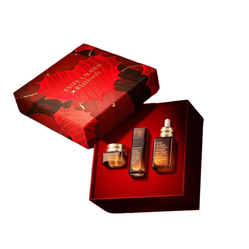 雅诗兰黛 小棕瓶眼面修护护肤套装 清爽补水