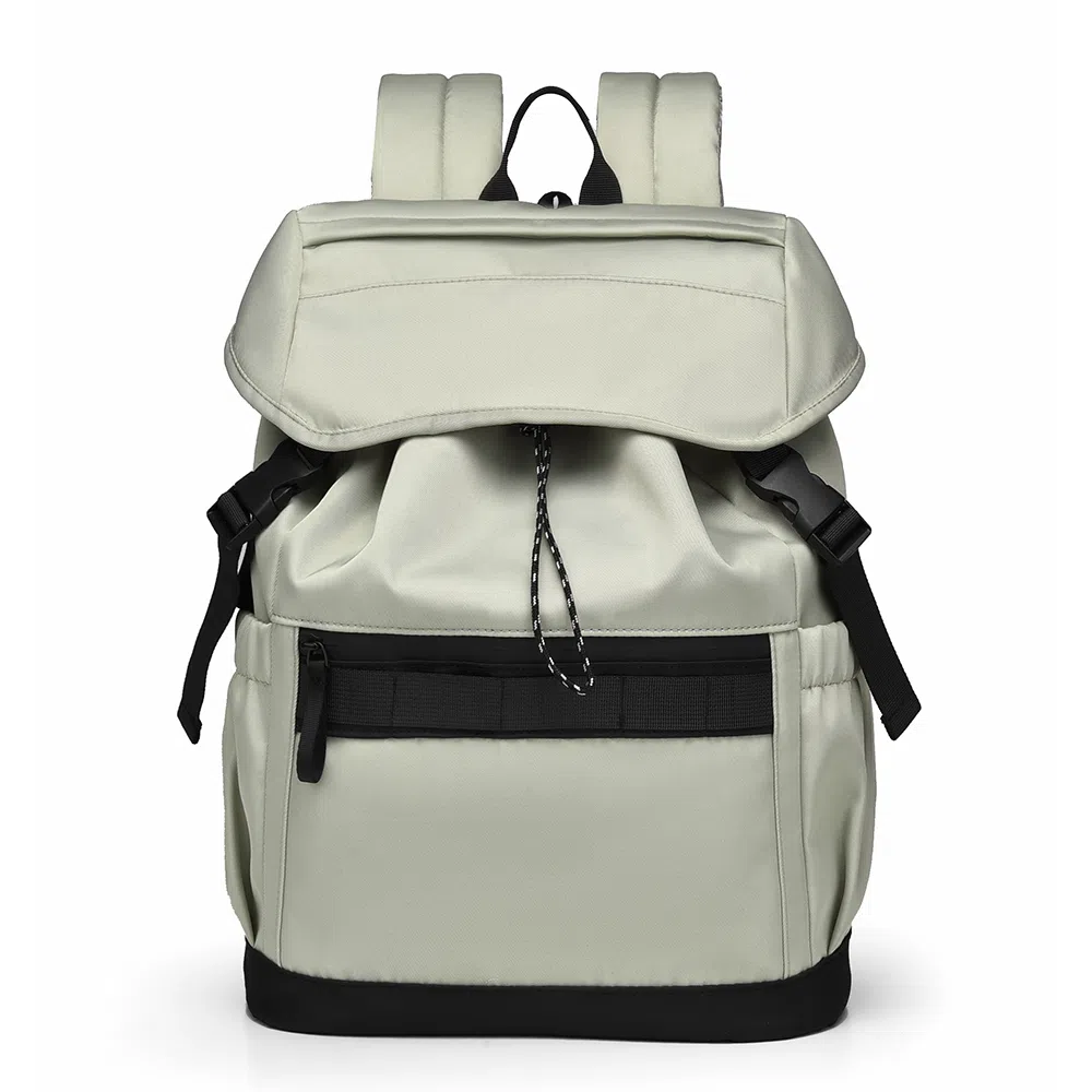 醇龙 纯色时尚潮流百搭高级学院 尼龙 双肩包 常规 男女同款情侣款 多色