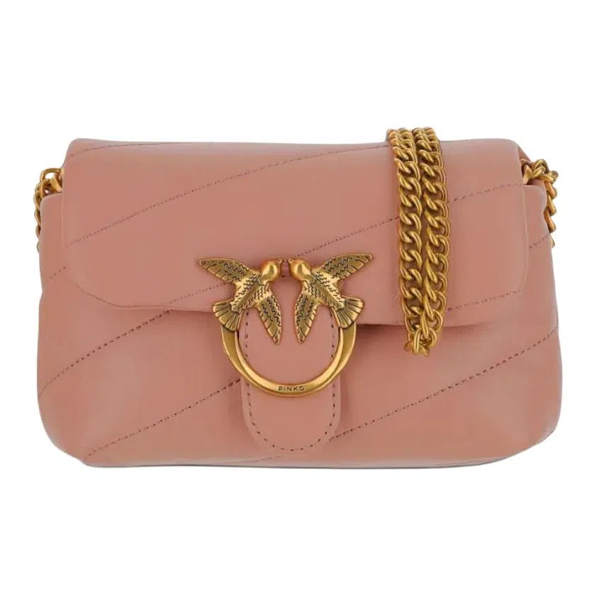 PINKO Love Puff Shoulder Bag Pink