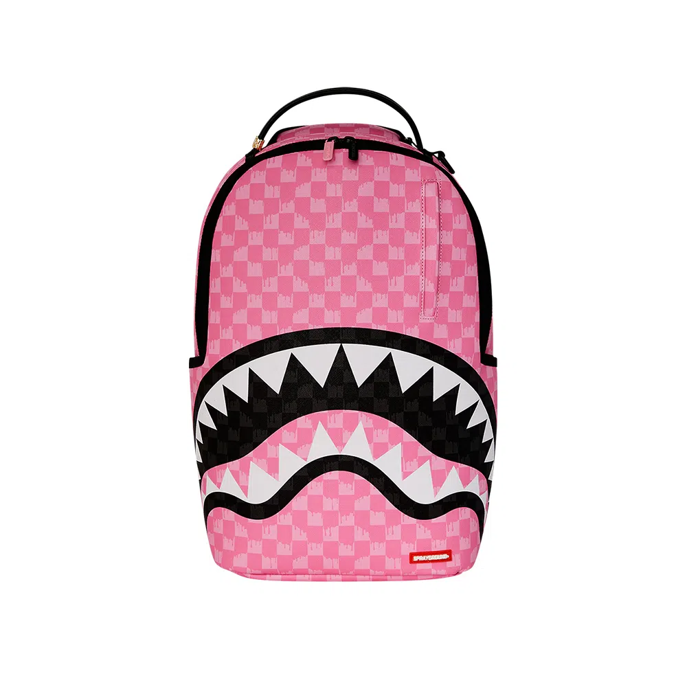 SPRAYGROUND Shark Mouth Checkered Backpack