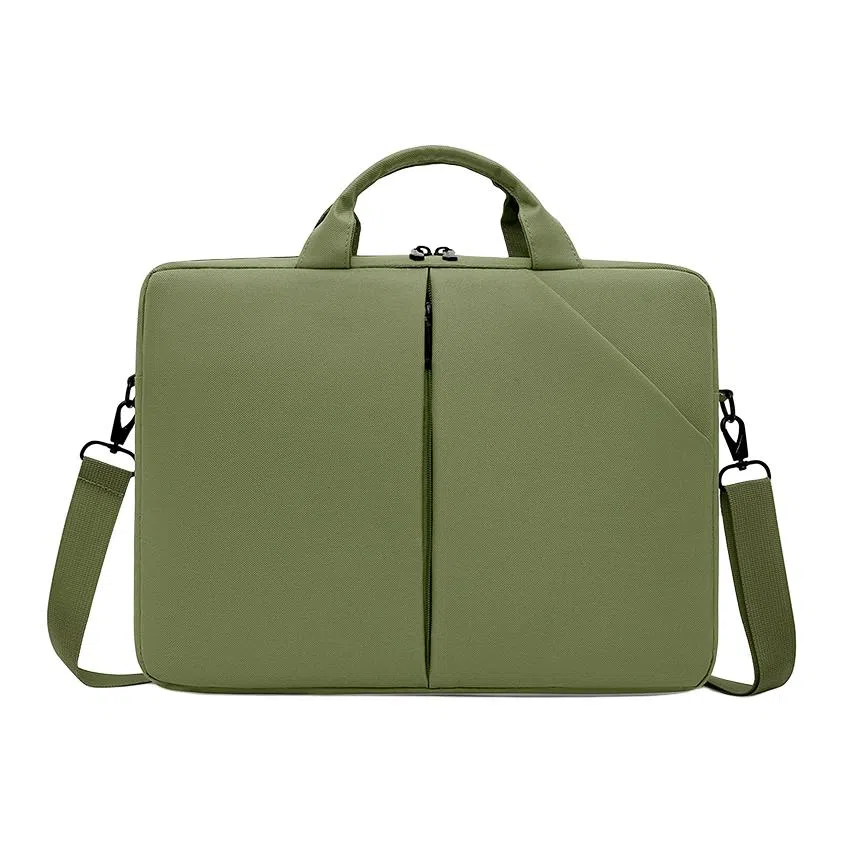 德力熊 纯色简约商务多功能 尼龙 公文包 男女同款情侣款 多色