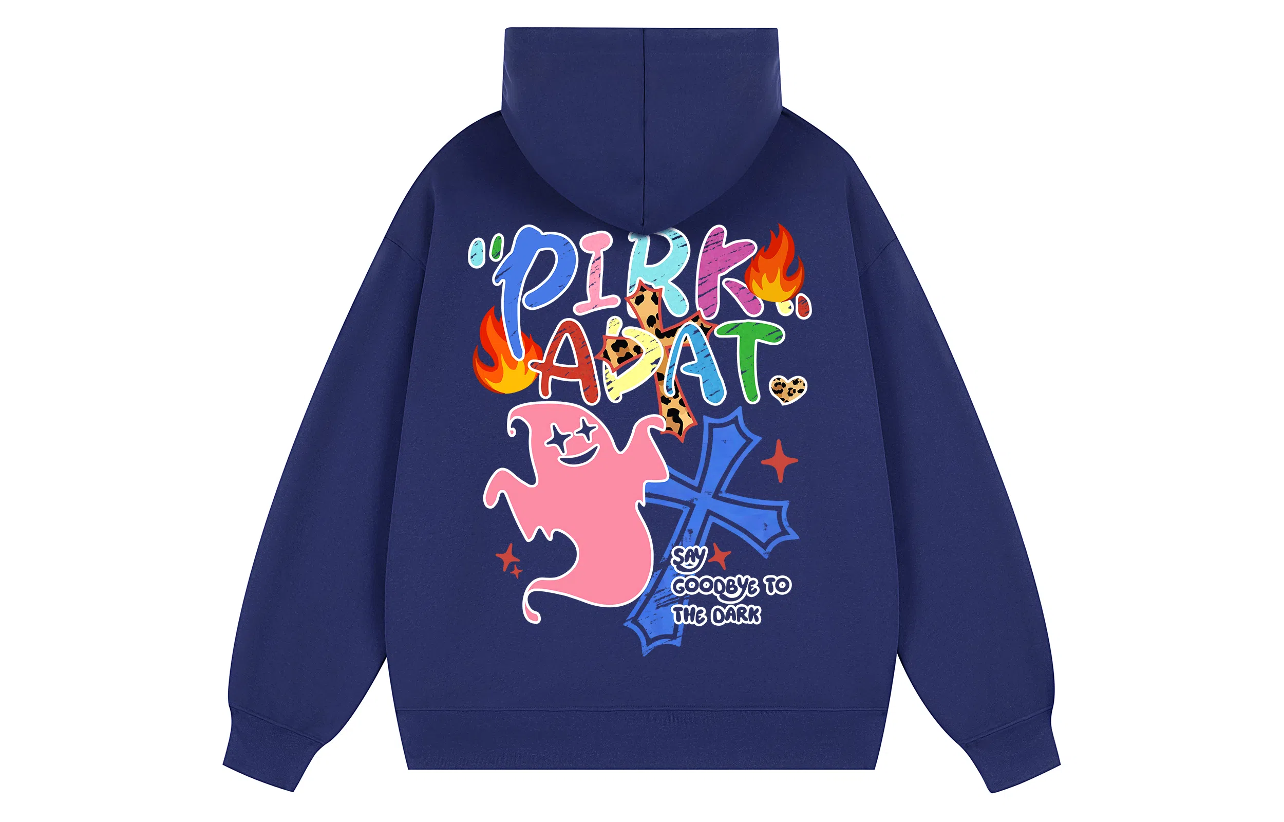 Pirkadat Retro Graffiti Hoodie