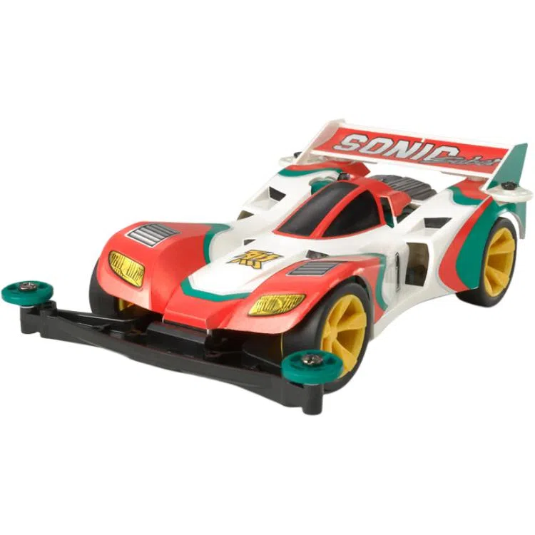 田宫 迷你四驱车 四驱兄弟 星马烈 音速战神/先驱音速/飓风音速/强棒音速 成品模型