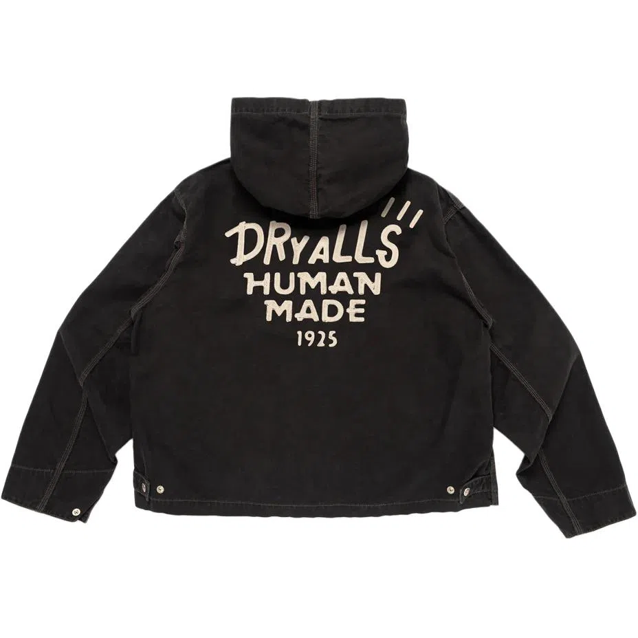 Human Made FW25 Short Side Adjustable Buckle Hoodie Jacket