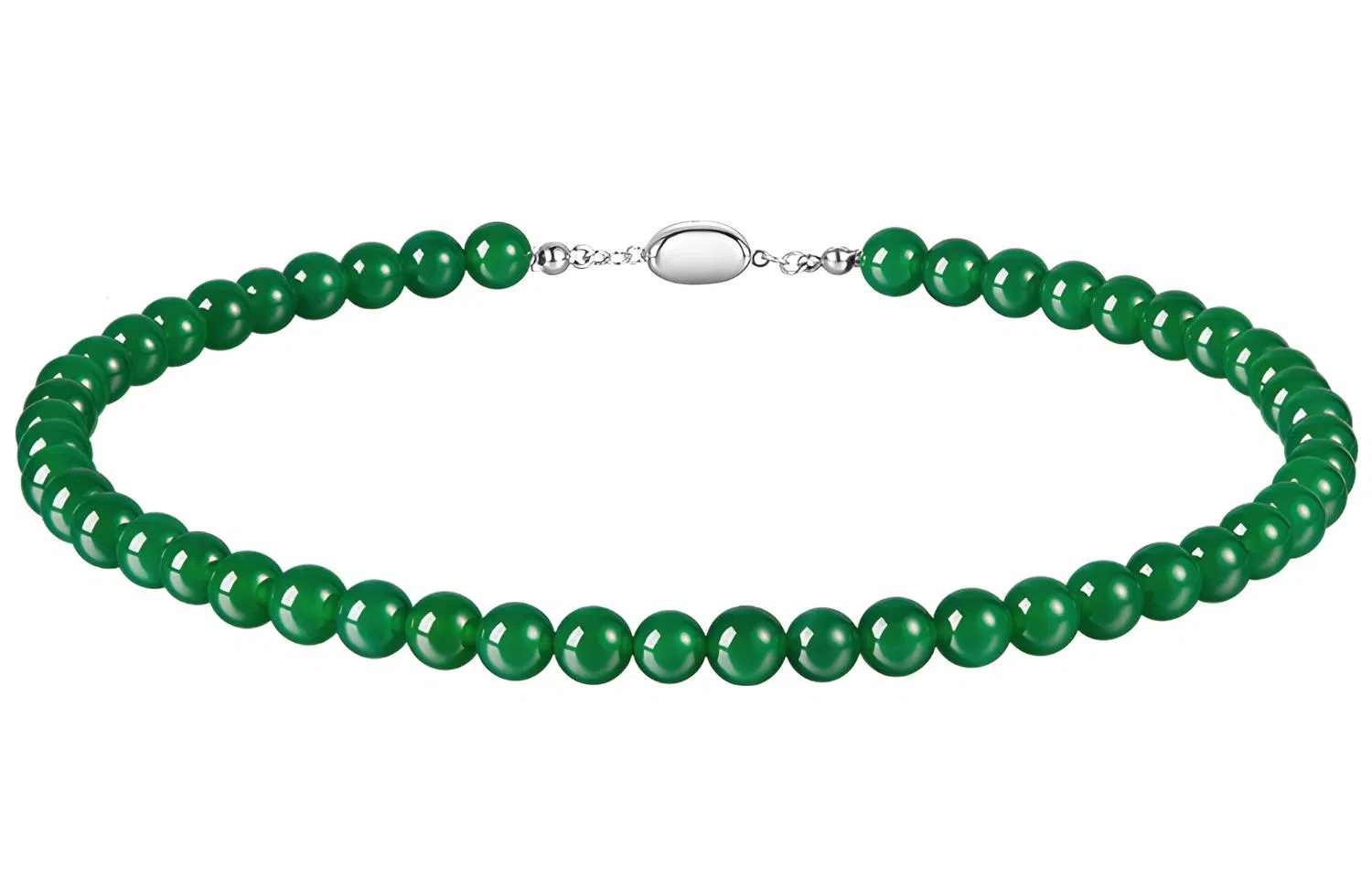 石头记 绿串珠锁骨链 吉祥如意 吸金平安喜乐新中式浪漫复古 招财纳福 显白贵气高级感通勤百搭 #好运 礼盒 玛瑙 项链 女款