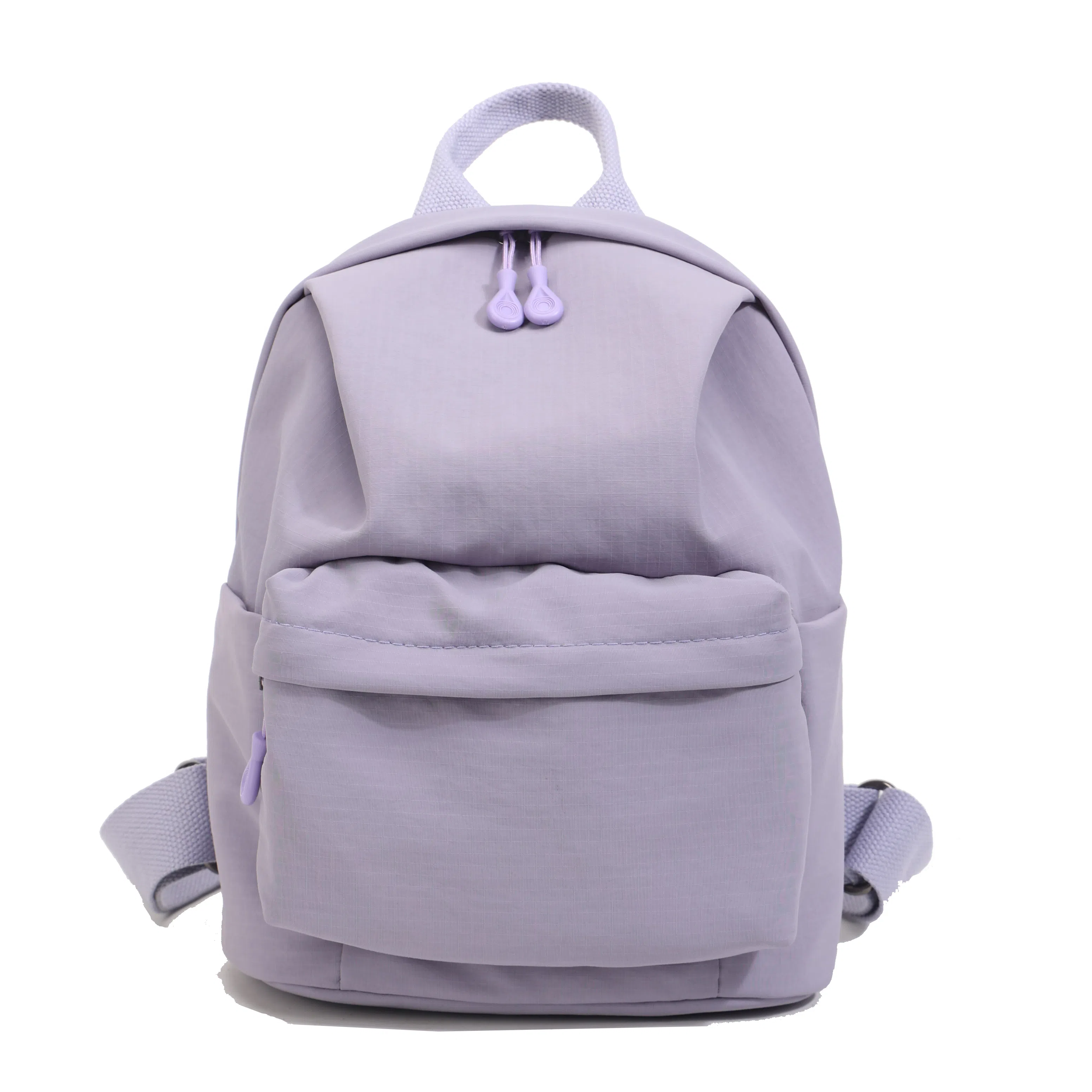 醇龙 古着感纯色防水电脑登山背包 尼龙 双肩包 男女同款情侣款 多色