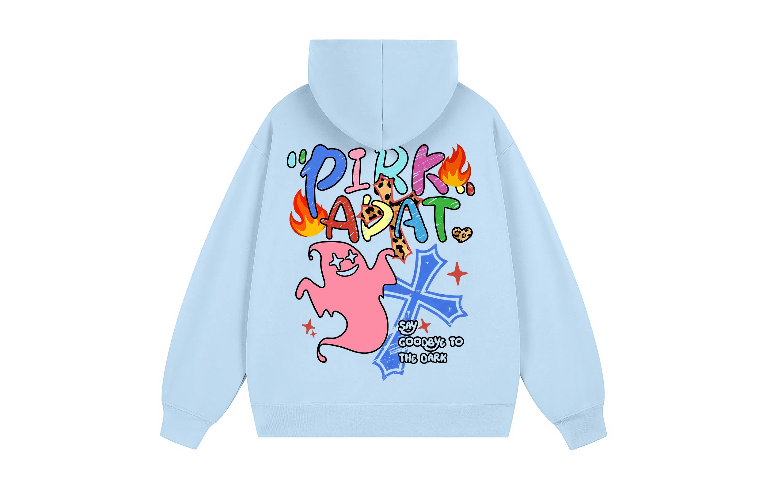 Pirkadat Retro Graffiti Hoodie