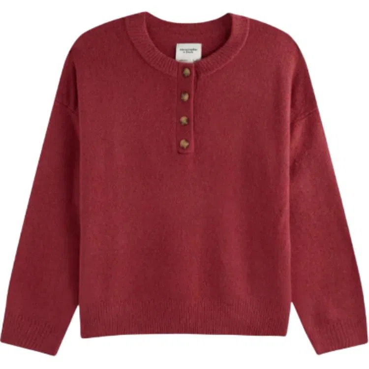 Abercrombie Fitch Crew Neck Knit Sweater