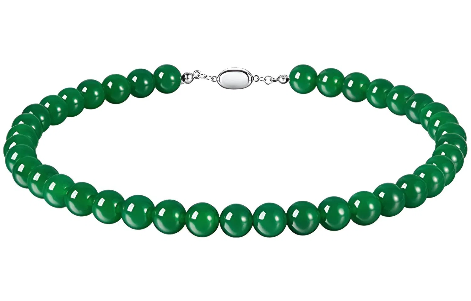 石头记 绿串珠锁骨链 吉祥如意 吸金平安喜乐新中式浪漫复古 招财纳福 显白贵气高级感通勤百搭 #好运 礼盒 玛瑙 项链 女款