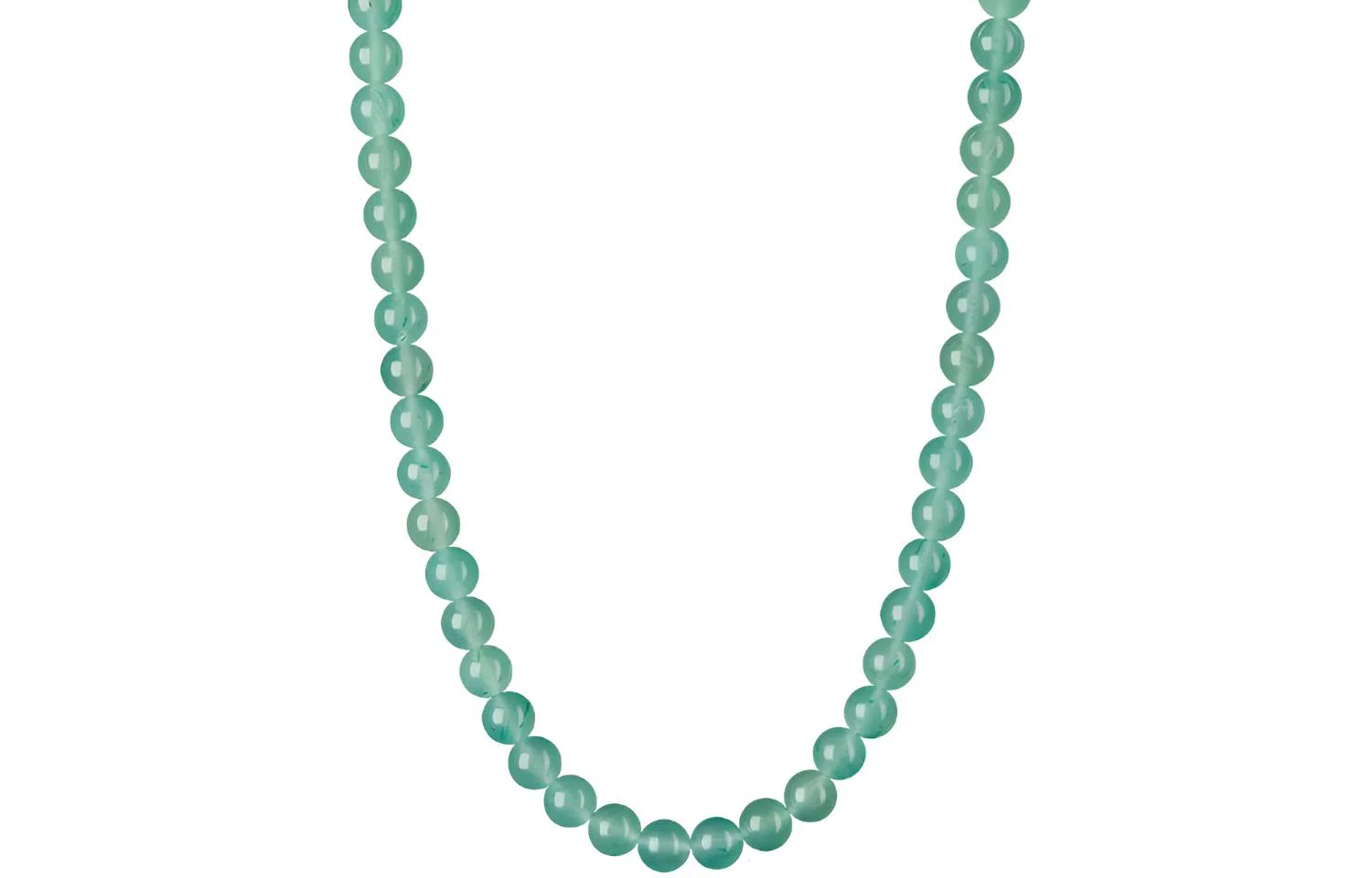 石头记 能量疗愈 守护转运 水泥退散 绿色串珠锁骨链 国风古韵优雅气质 寓意轻奢小众设计高级感配饰 #好运 东陵玉 项链 女款