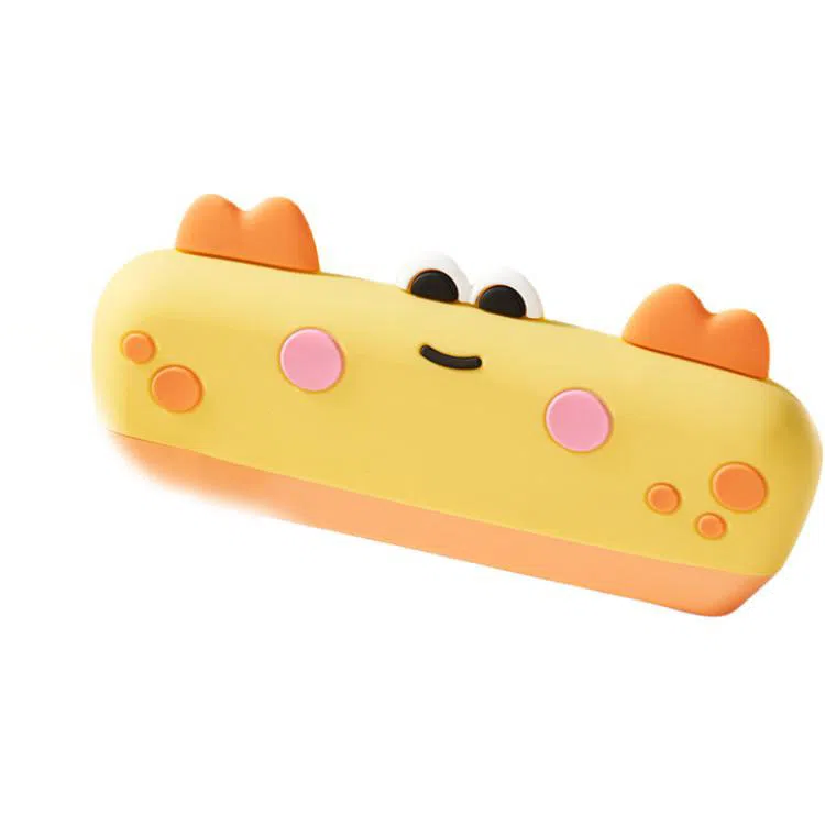 萌吉码 硅胶可水洗口风琴 儿童口琴