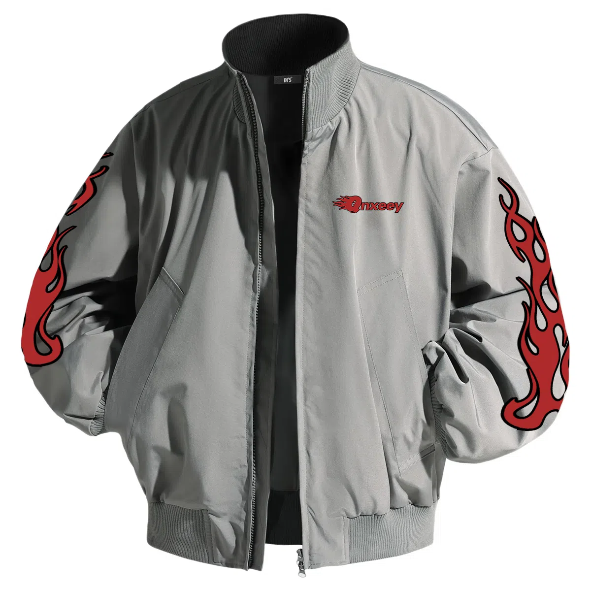 Qnxeey vibelogocleanfitbomber