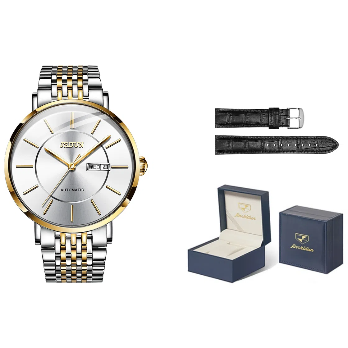 Jin Shi Dun Classic Black Dial