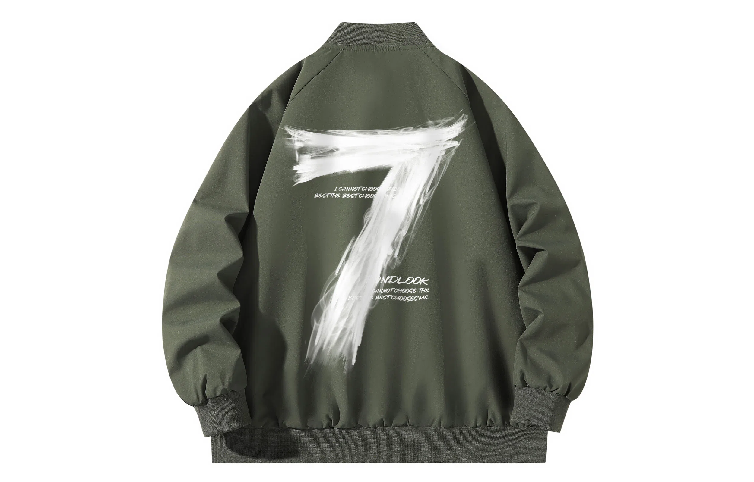 FONDLOOK Digital 7 Logo Coach Jacket