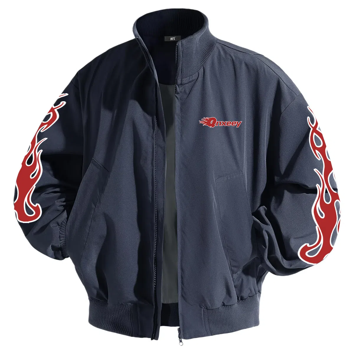 Qnxeey vibelogocleanfitbomber