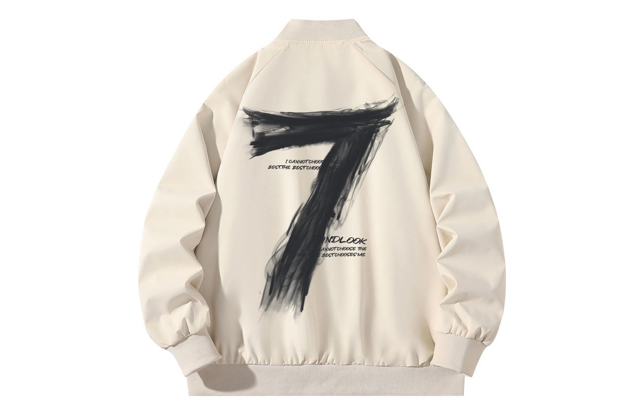 FONDLOOK Digital 7 Logo Coach Jacket