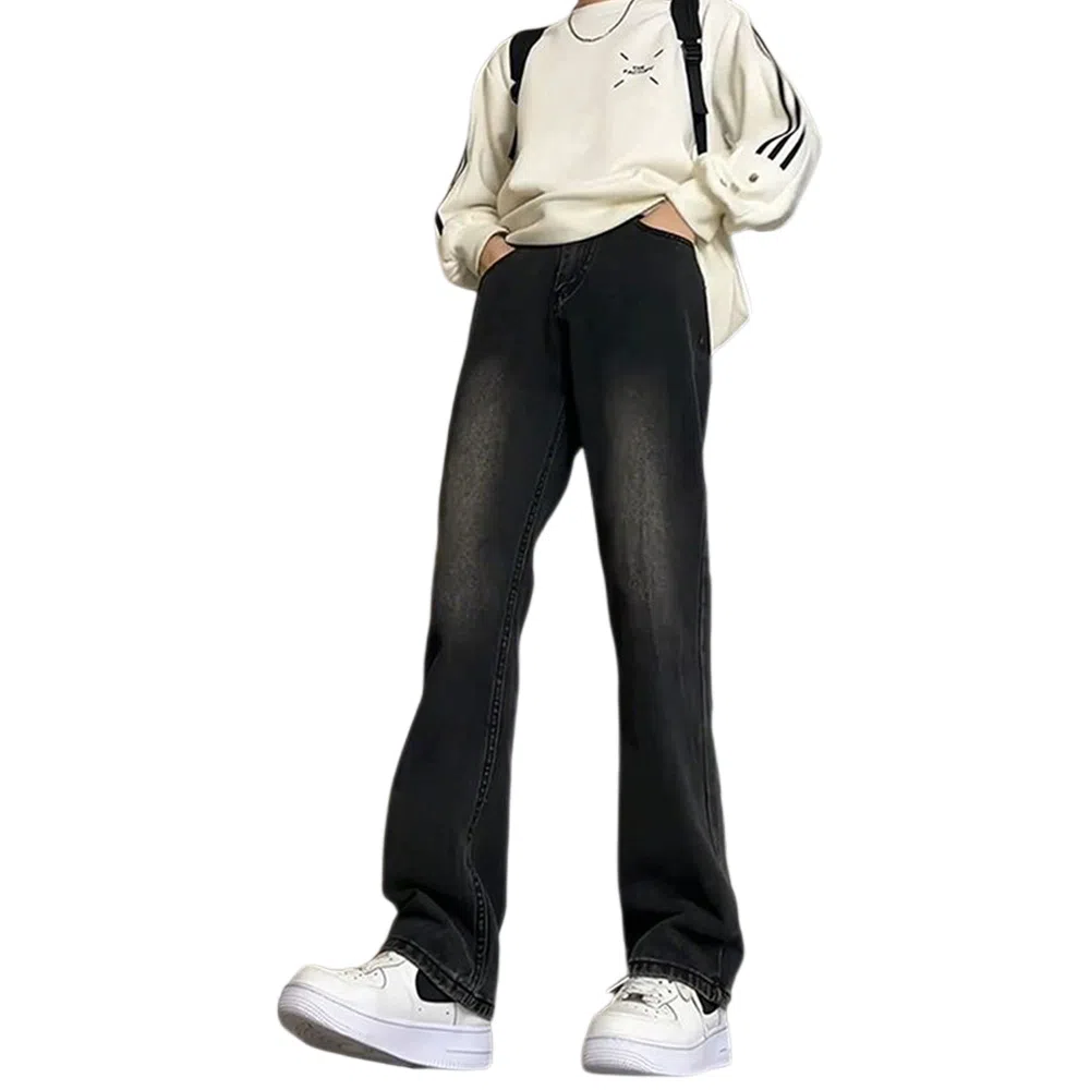 SUNSETMONENT Cleanfit Straight Jeans