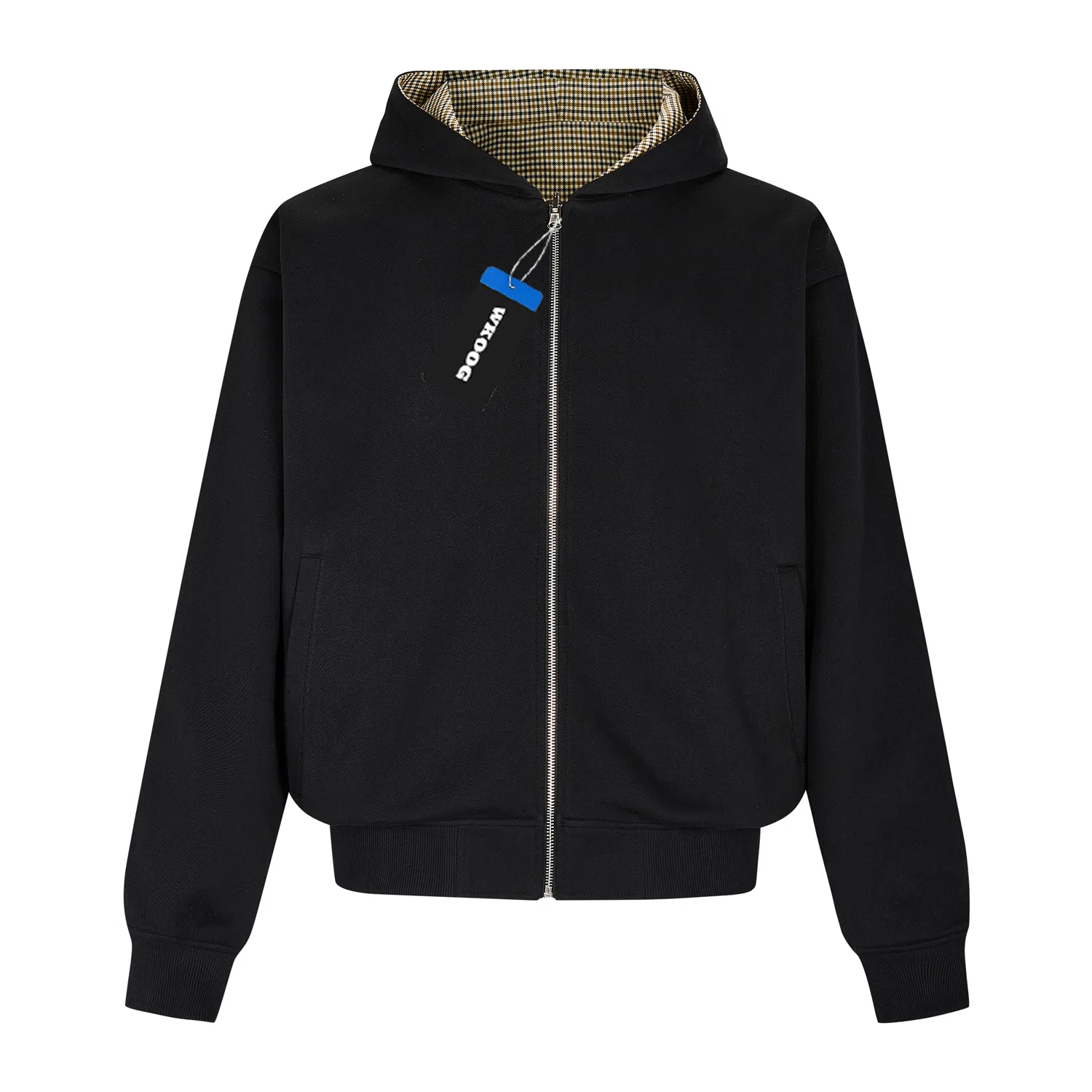 WKOOG Cleanfit Reversible Houndstooth Jacket