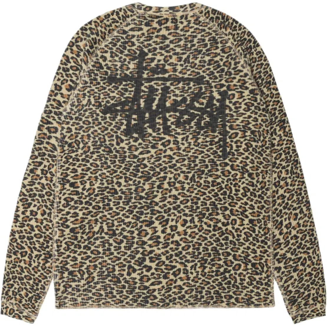 Stussy FW24 RAGLAN THERMAL LS CREW logoT