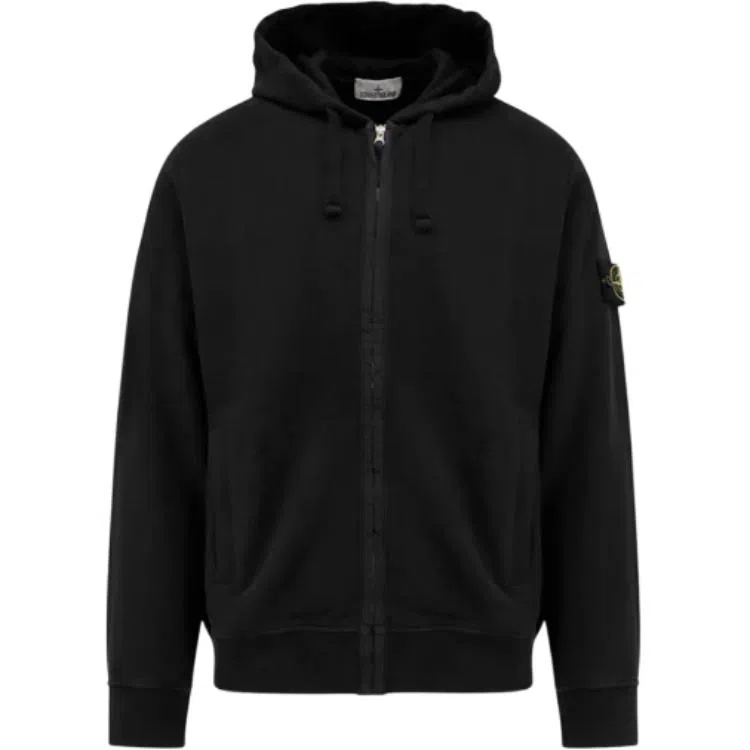 Stone Island Hooded Logo Sweatshirt