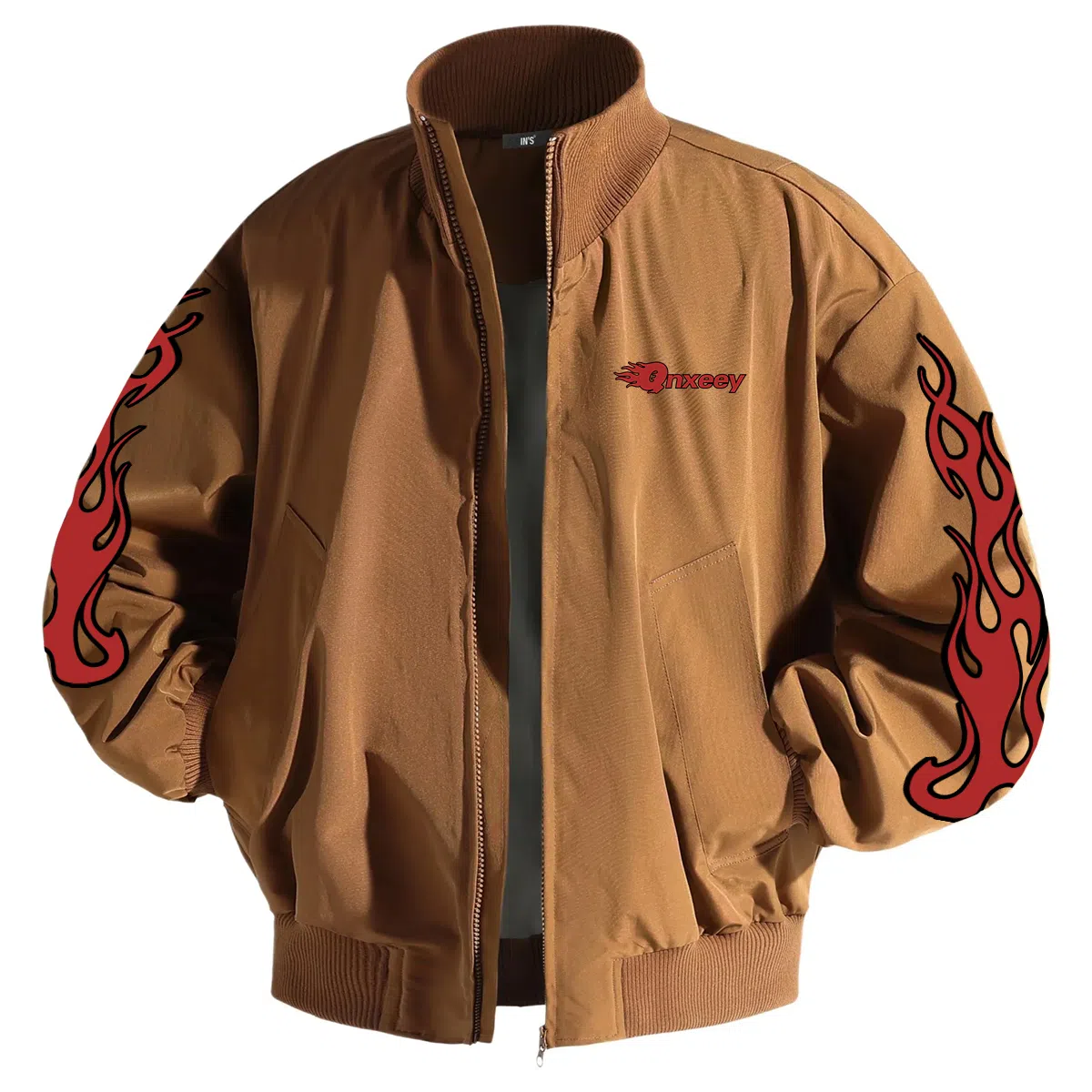 Qnxeey vibelogocleanfitbomber