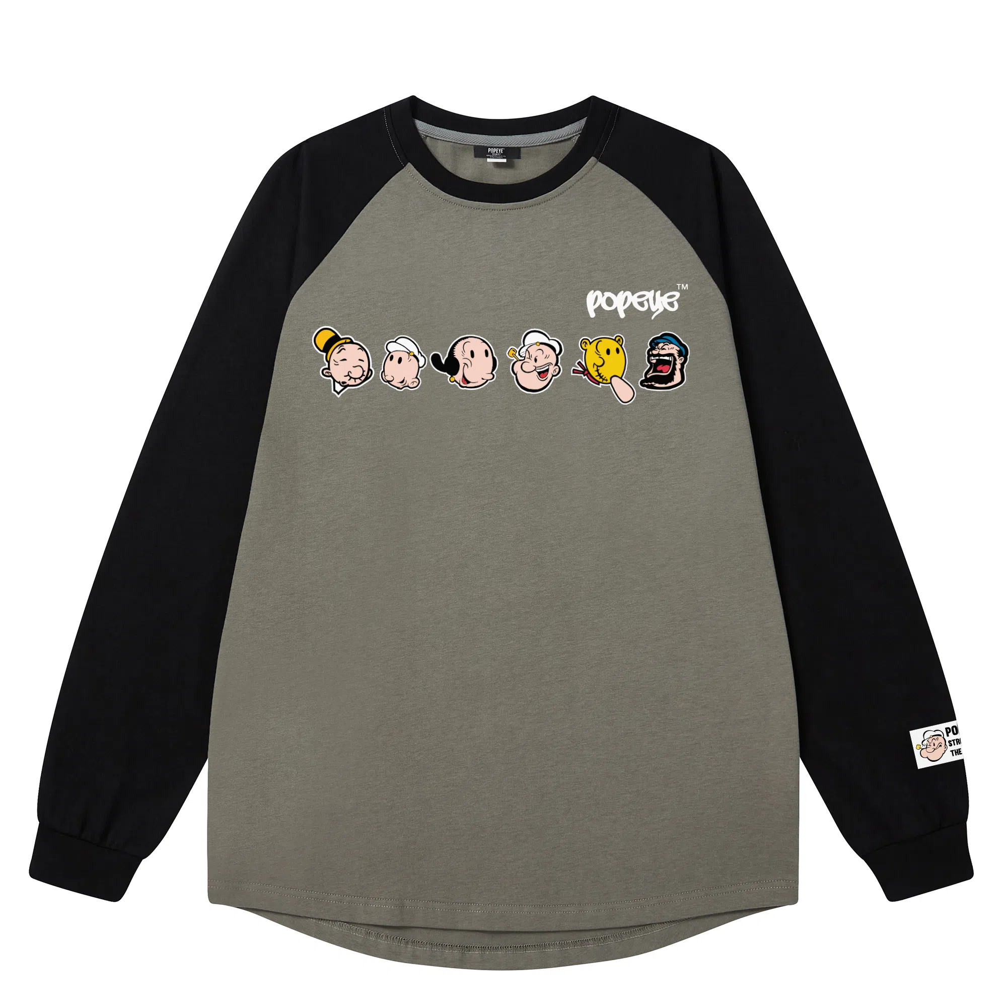 POPEYE Raglan Sleeve T-Shirt