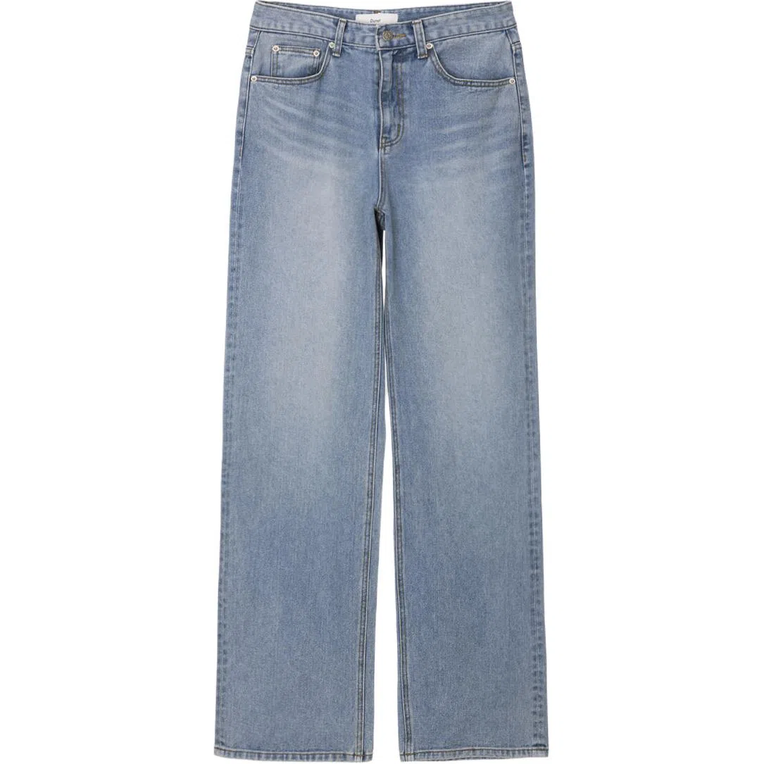 Dunst RELAXED WIDE JEANS LIGHT BLUE