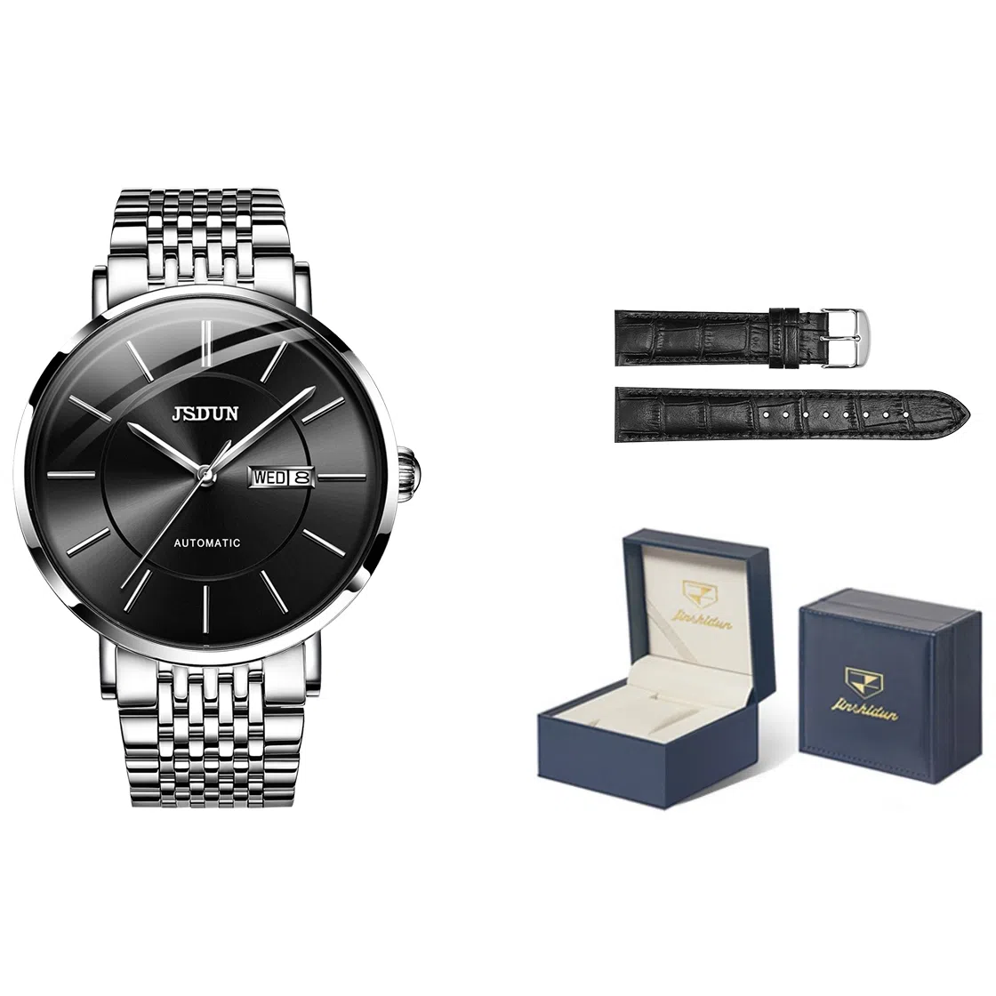 Jin Shi Dun Classic Black Dial