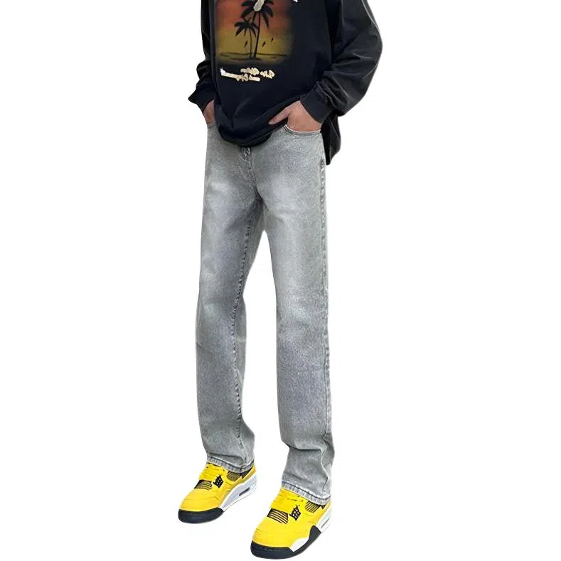 SUNSETMONENT Cleanfit Straight Jeans