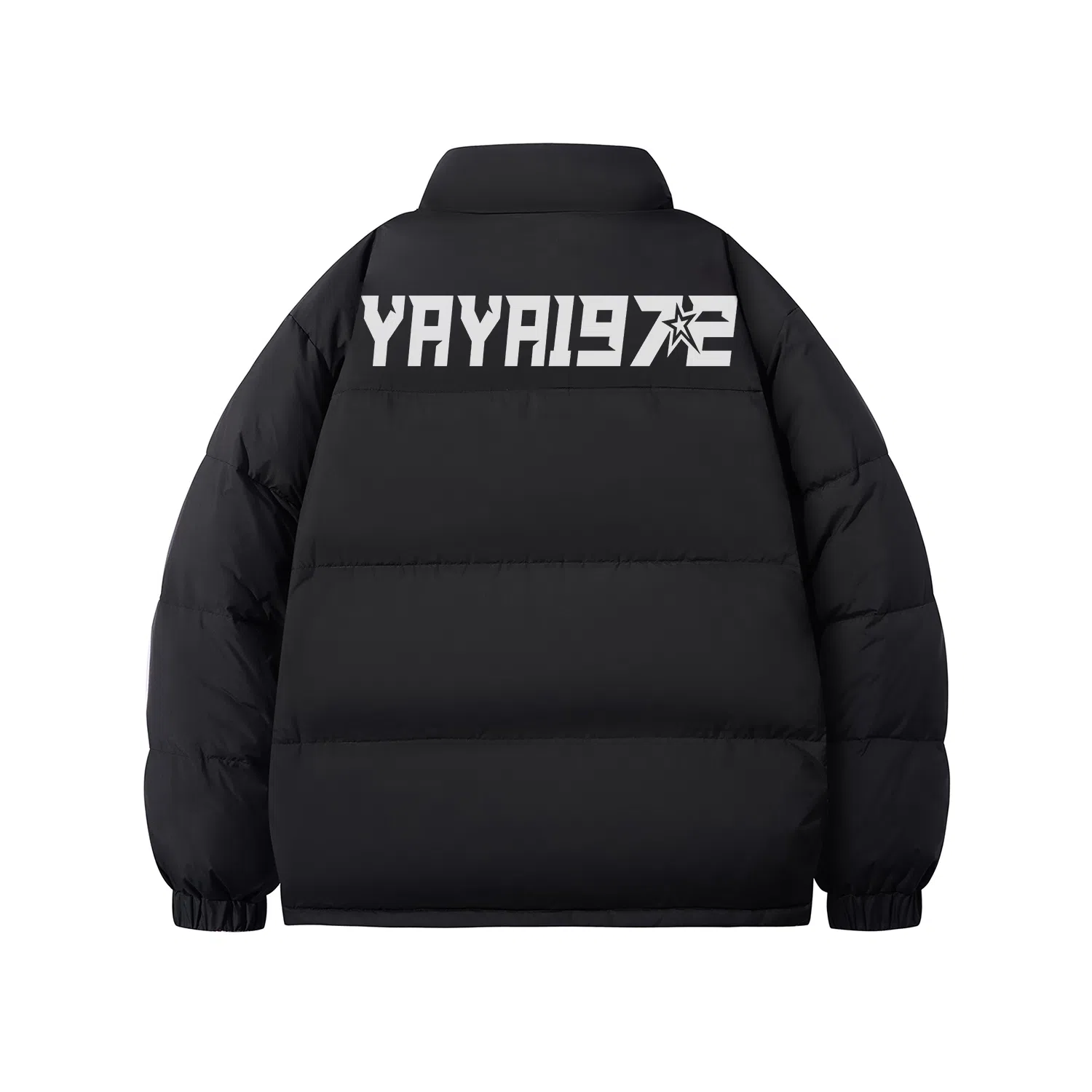 鸭鸭 保暖加厚防寒休闲立领宽松户外无性别面包服暗黑羽绒服外套 男女同款