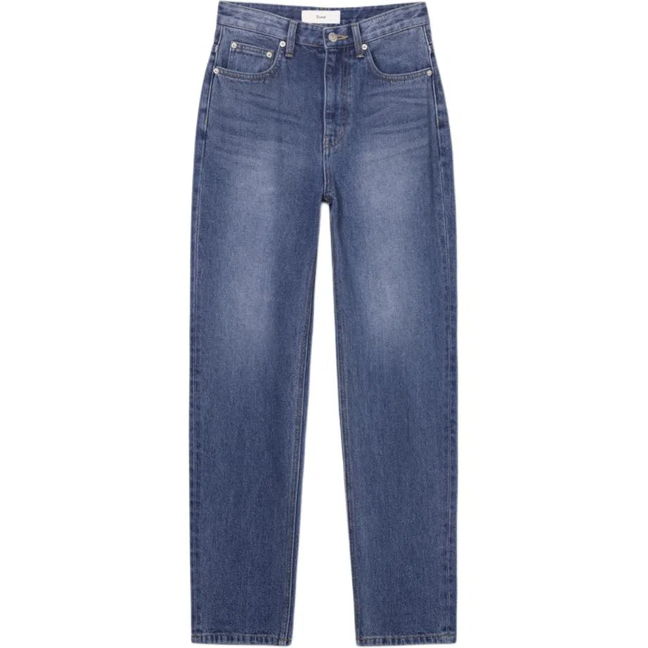 Dunst ESSENTIAL STRAIGHT JEANS BRUSHED BLUE