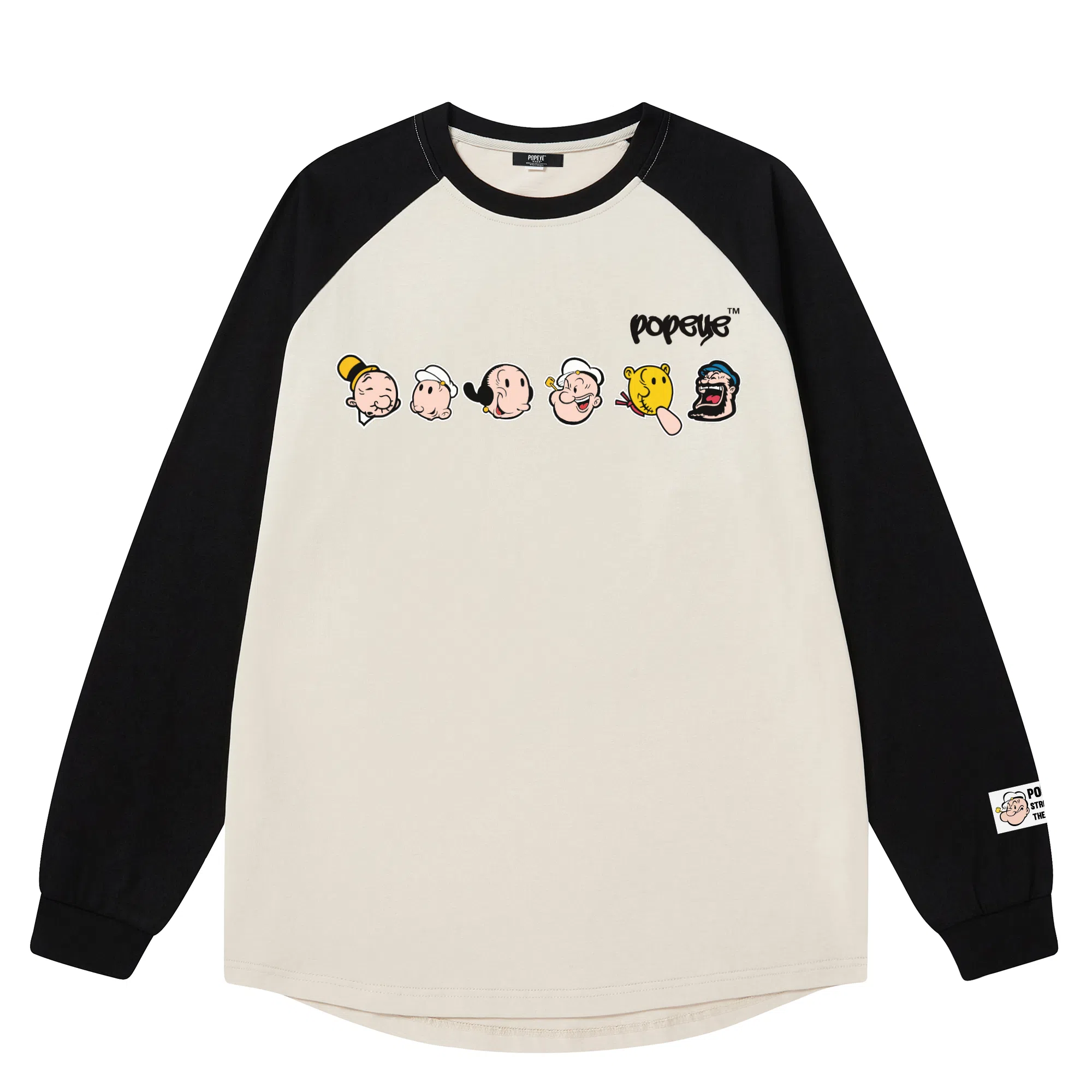 POPEYE Raglan Sleeve T-Shirt