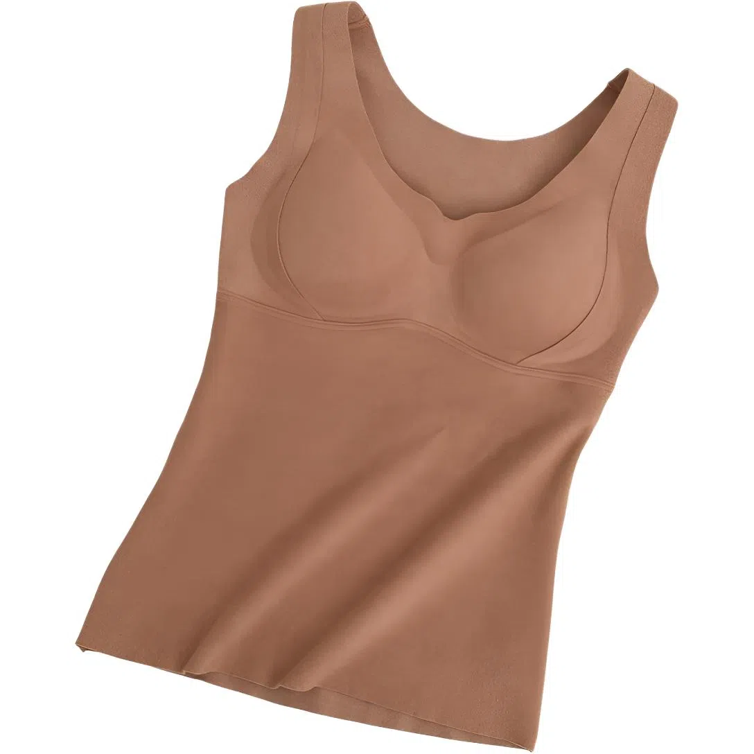 俏佳人 纯色简约舒适休闲背心 女款