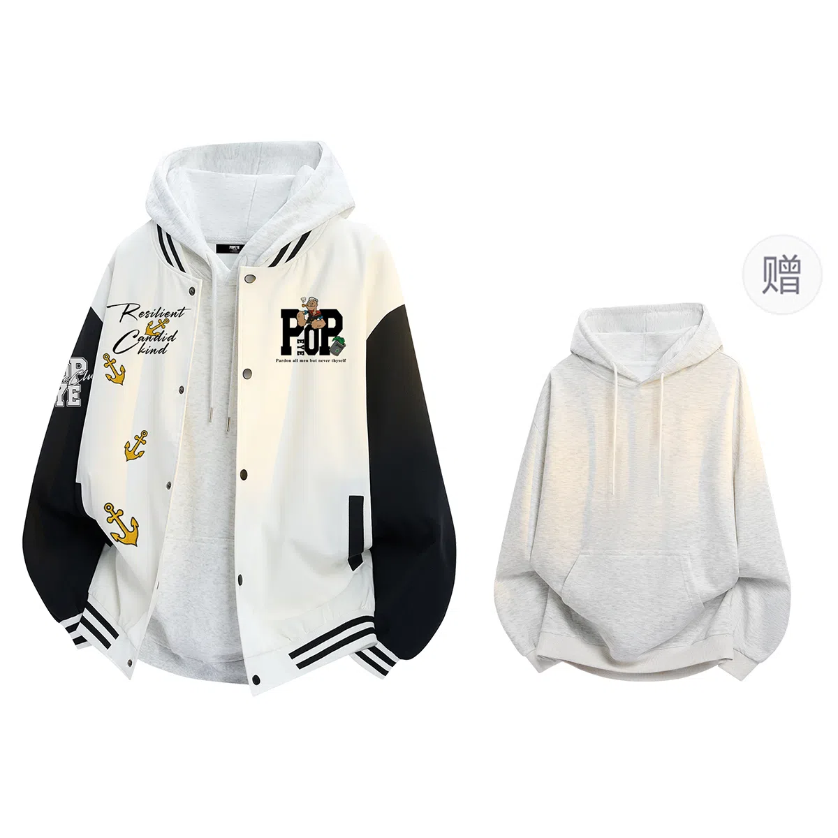 POPEYE Baseball Jacket