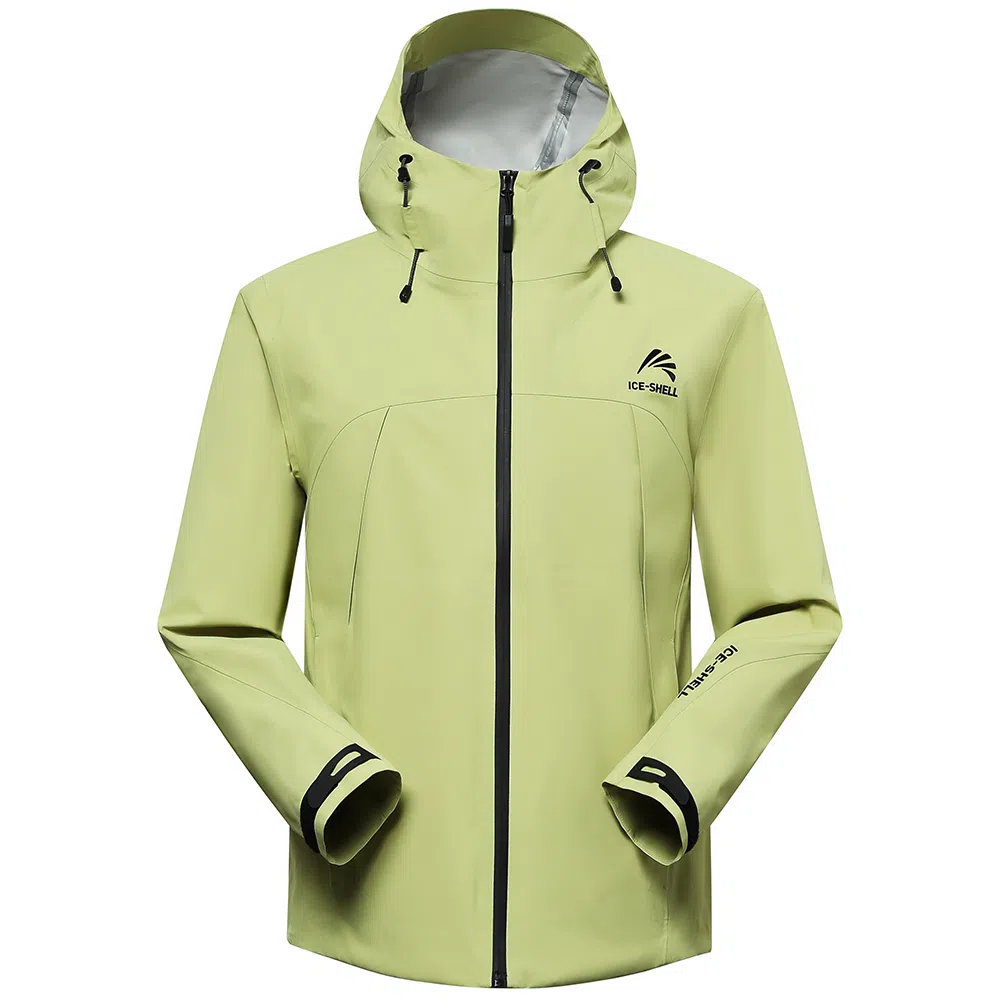 鸭鸭  冰壳系列 纯色户外三合一四季外套时尚百搭连帽夹克  防水防风透气耐磨保暖防雨冲锋衣 男女同款