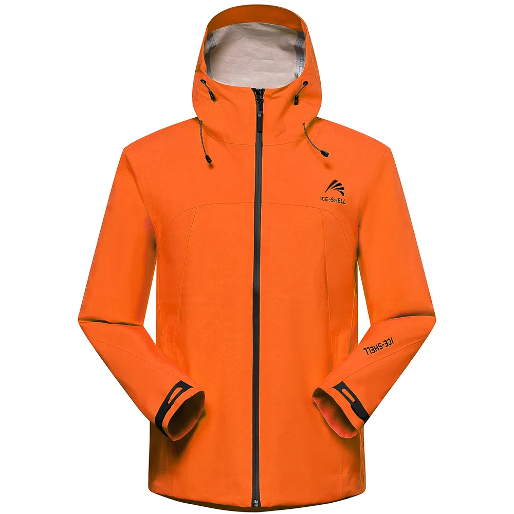 鸭鸭  冰壳系列 纯色户外三合一四季外套时尚百搭连帽夹克  防水防风透气耐磨保暖防雨冲锋衣 男女同款