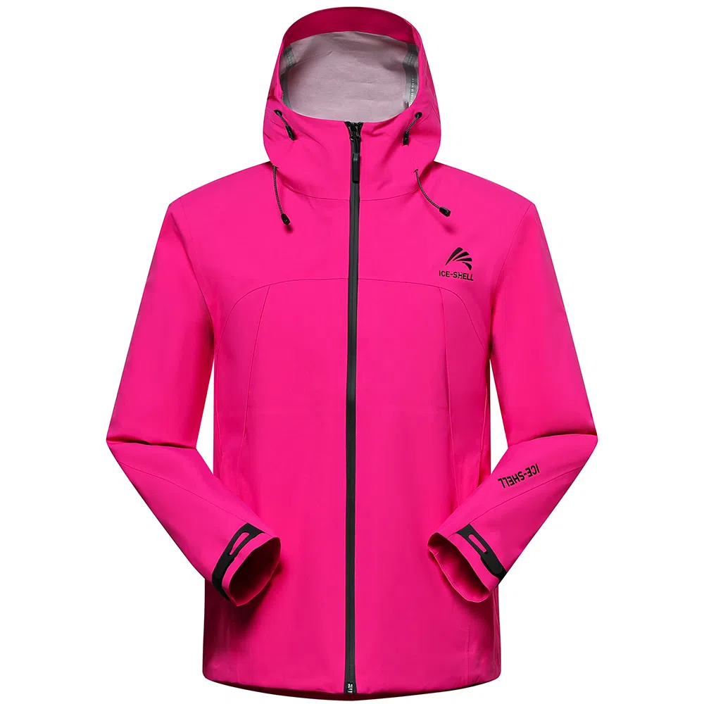 鸭鸭  冰壳系列 纯色户外三合一四季外套时尚百搭连帽夹克  防水防风透气耐磨保暖防雨冲锋衣 男女同款