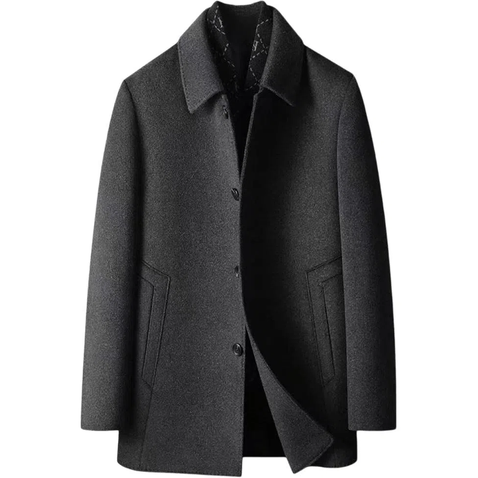 SENJIALUO Wool Coat