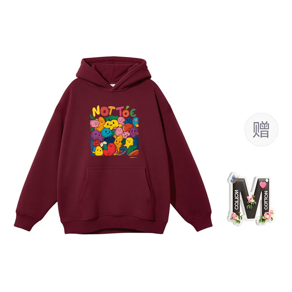 棉购 长袖简约舒适卫衣 女款