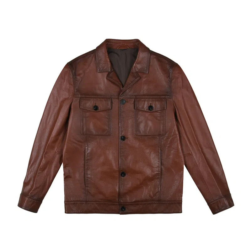 Raidy Boer Casual Leather Jacket