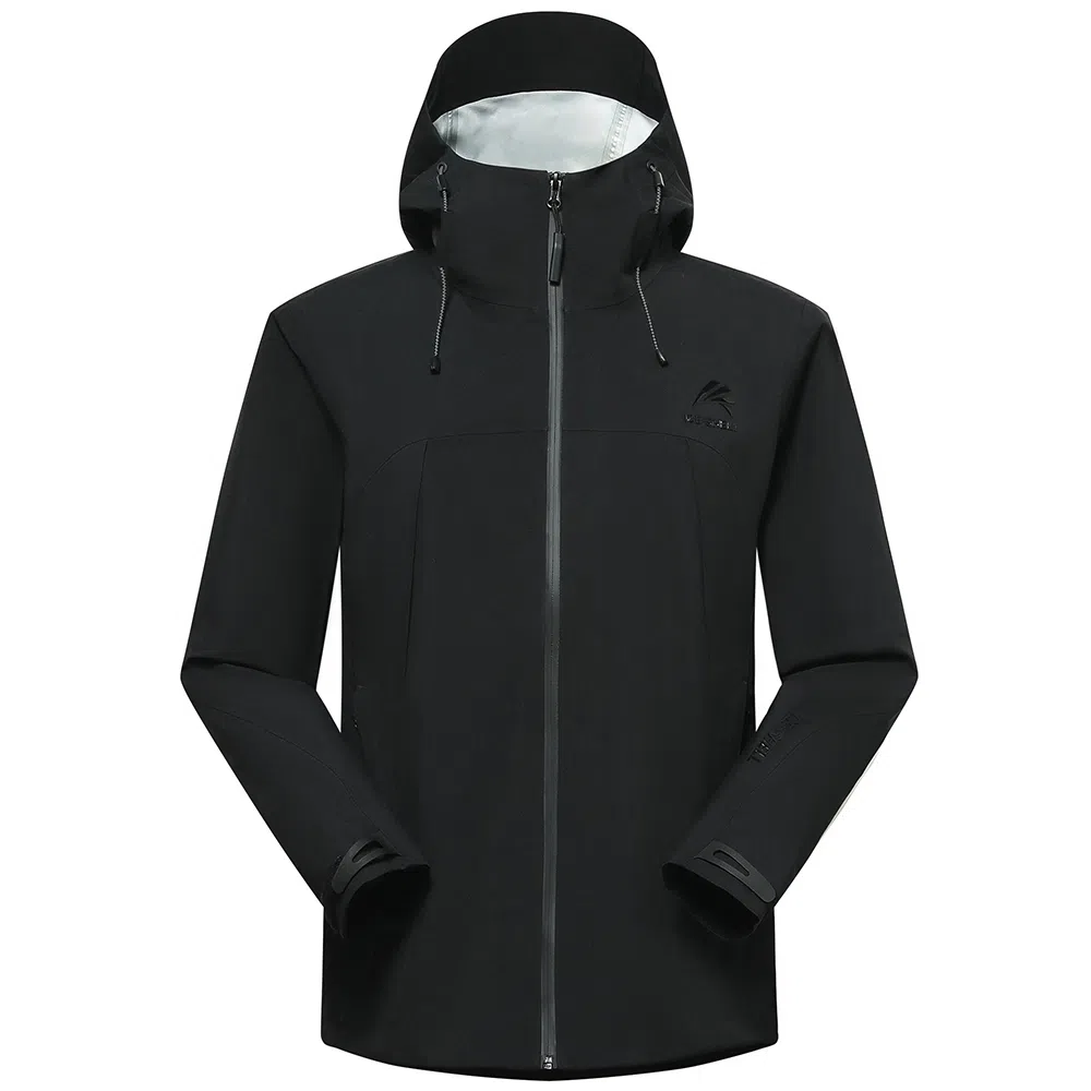 鸭鸭  冰壳系列 纯色户外三合一四季外套时尚百搭连帽夹克  防水防风透气耐磨保暖防雨冲锋衣 男女同款