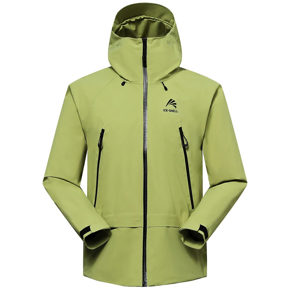 鸭鸭  冰壳系列 山系户外工装三合一四季外套时尚百搭宽松休闲连帽  耐磨透气防水防风防雨冲锋衣 男女同款