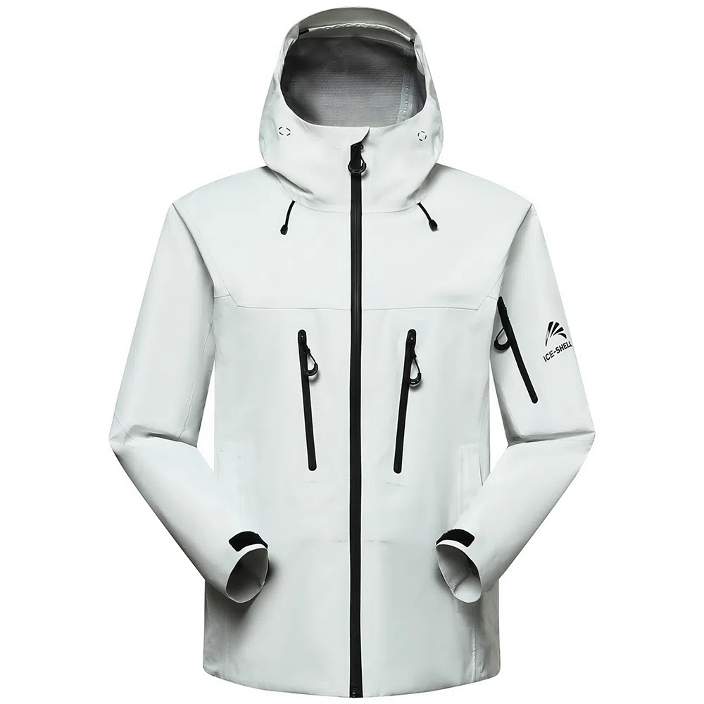 鸭鸭  冰壳系列 山系户外三合一四季软壳时尚百搭连帽运动夹克  防水防风透气耐磨防雨冲锋衣 男女同款