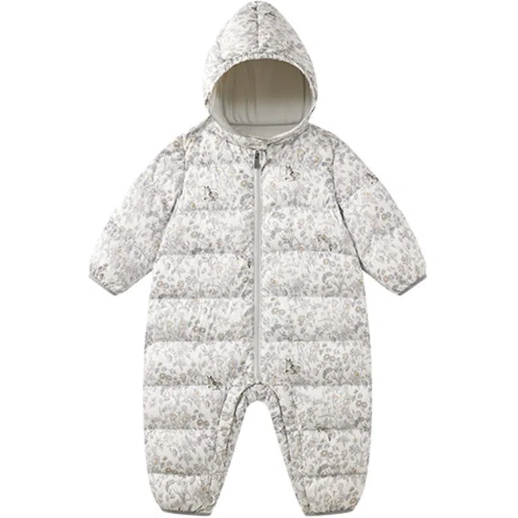 英氏爬服 轻薄连帽长袖休闲长爬