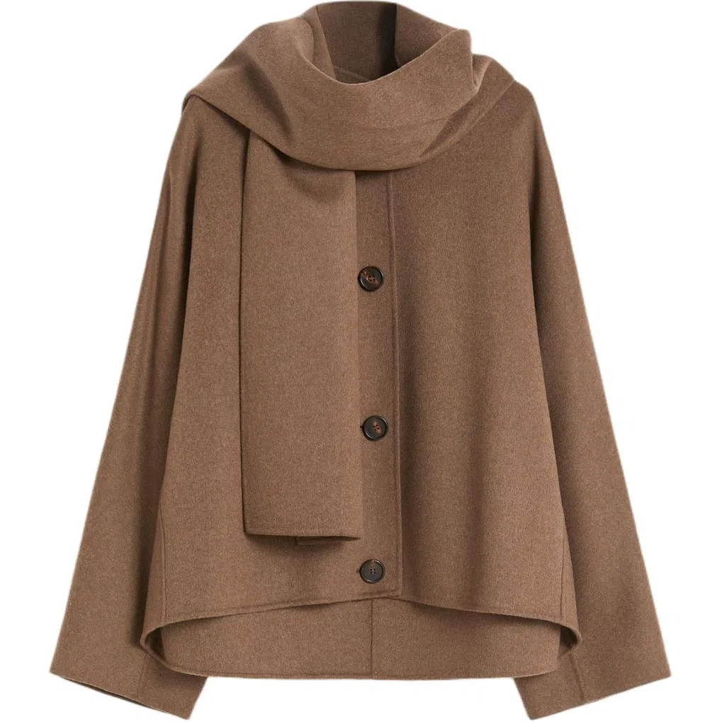 MAX MARA Wool Collar Jacket Slim Fit Women