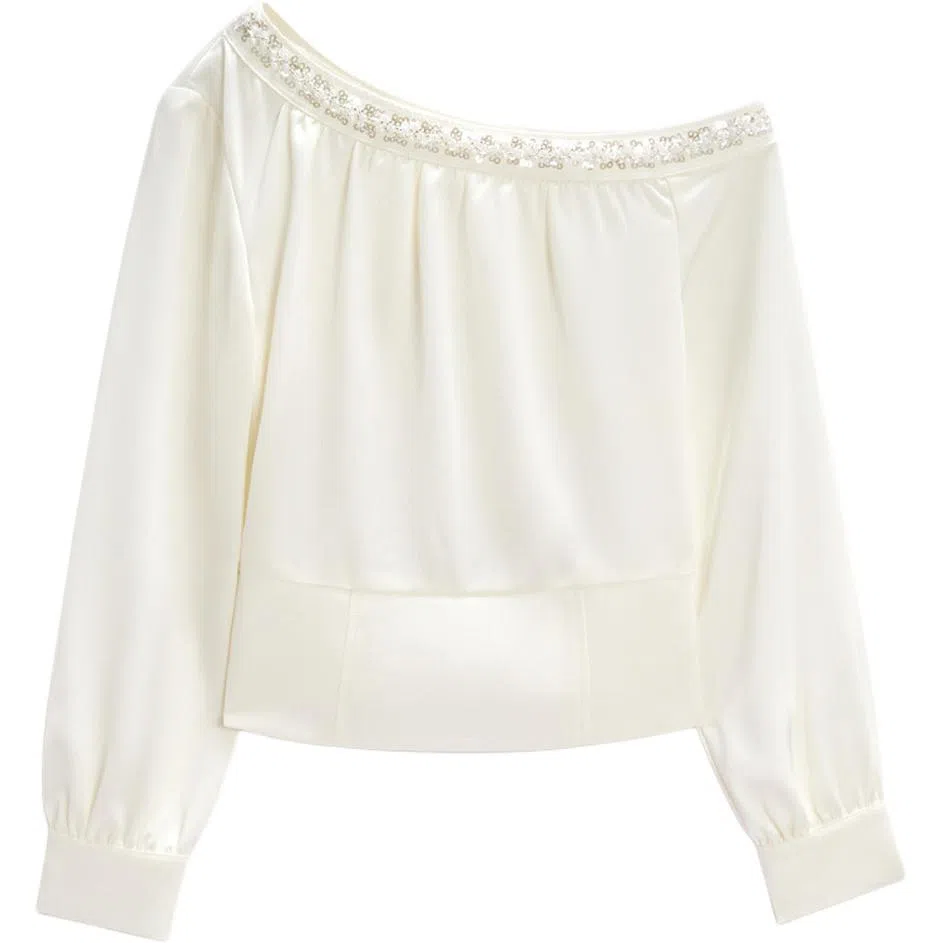 爱依服 法式性感小女人常规日常衬衫 女款